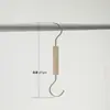 Estante de Exhibición para Tienda de Ropa, Perchero de Acero Inoxidable Negro, Perchero para Colgar Ropa y Sombreros, Estante Móvil tipo Portico para Transmisiones en Vivo, de Pie