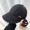 Sombrero de Protección Solar Estilo Zhao Lusi para Mujer 2026 Modelo Nuevo Sombrero de Pescador Sombrero para Cabeza Grande para Mujer Otoño e Invierno Gorra de Béisbol