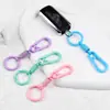 Llavero Colorido de Primavera Personalidad Creativa Gancho de Doble Extremo para Accesorios de Mochila Llavero de Coche Cadena para Cinturón