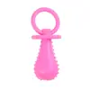 Pez de Hueso de Goma TPR Duradero Mini Chupete Suministros para Mascotas Gato Juguete Juguete para Perro Teddy