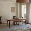 Mesa Indonesia Vintage anyang Escritorio Estilo Retro Madera Maciza Banco de Trabajo Mesa Larga de Comedor Antigua