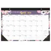 Calendário Amazon Calendário de Parede de 18 Meses Calendário Inglês 2026 Calendário Mensal Transfronteiriço Estampado a Ouro Presente Corporativo