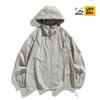 Ropa de Protección Solar para Exteriores Enbu Verano Nuevo Seda de Hielo UPF50+ Anti-UV Chaqueta para la Piel para Adolescentes y Parejas