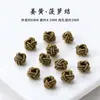 Nudo de Piña Pulsera Trenzada de Bucle de Alambre Hecha a Mano Accesorios Accesorios para Joyería DIY Cordón para Collar con Nudo de Piña