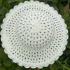 Crianças do jardim de infância pintando chapéu de palha DIY decoração de parede 28cm grafite em branco chapéu de palha material fabricantes