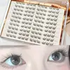 Cílios Postiços Transfronteiriços, Estilo Leve, Design Segmentado com Degradê Sutil, Criando um Look em Camadas, Suave e Brilhante, Volume Grande