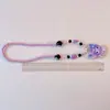 Acessórios Infantis Meninas Desenho Animado Princesa Conjunto de Colar e Pulseira com Contas Colar com Pingente de Menina Acessórios de Joias para Bebê
