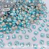 Joia de Unha Artística Diamante Especial 6mm Ponta Quadrada Fundo Pontiagudo Xiaohongshu Popular K9 Branco Diamante de Unha Artística Usável Atacado