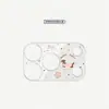 Nova capa protetora de câmera para iPhones Apple 18P/18PM/17P/17PM, película para lente com padrão de desenho animado, fofa