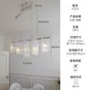 Candelabro de Cristal Nube de Lujo Ligero Estilo Italiano, Iluminación para Sala de Estar Estilo Francés Crema, Lámpara Elegante y Moderna Simple para Comedor de Villa