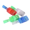 Lámpara de mano de flor de anillo luminoso sacudir lámpara de color lámpara de dedo luminosa anillo de flash lámpara con pieza aislante para empujar juguete