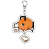 Llavero Acrílico Laminado Chainsaw Man Denji, Aki Hayakawa, Pochita, Makima, Pava