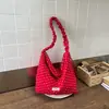Bolso de mujer de gran capacidad 2026 nuevo de moda verano casual ligero tipo tote para clase y para ir al trabajo bolso de hombro de lunares