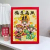 Pintura Diamante Ano Novo Cobra Dourada Novo Estilo com Moldura diy Brinquedos Educativos Infantis Série Deus da Riqueza Mesa de Quarto Atacado