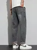 Calça Jeans Masculina 2026 Primavera/Verão Novo Estilo, Única e Simples, Marca Versátil na Moda, Calça Harem Casual Slim-Fit para Homens