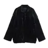 Nueva Chaqueta Corta Holgada con Cuello Alto de Piel Sintética para Mujer Otoño e Invierno 2025 Europea y Americana Transfronteriza Chaqueta Gruesa de Felpa para Mujer