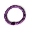 Goma para el pelo trenzada de hilo bordado sin núcleo, Banda elástica de alta elasticidad para el cuidado del cabello, Cuerda para el pelo, Anillo para el pelo, Accesorio para el pelo trenzado retorcido de alta gama