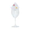 Nuevo juego de copas de vino navideñas transfronterizas, decoración de franela para árbol de Navidad, suministros para fiestas navideñas, regalos navideños
