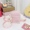 2024 Nueva Bolsa Infantil Moda Simple Casual Bandolera Niños y Niñas Exterior Moderna Monedero Bolso de Hombro