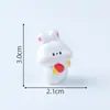 Creativo Lindo Tenis de Mesa Animal Pequeño Muñeco Lindo Decoraciones DIY Accesorios de Bolsita Sorpresa Adornos Pequeños para Coche Escritorio
