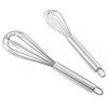 Batedor de ovos de aço inoxidável, liquidificador de ovos, batedor manual de ovos, batedor de massa, ferramenta de cozimento de cozinha