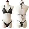 Ropa interior sexy transfronteriza ropa interior sexy para mujer bikini de tres puntos Amazon AliExpress ebay ropa interior de malla