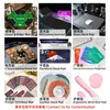 Alfombrilla de Ratón para Ordenador Extra Grande, Alfombrilla de Escritorio, Alfombrilla para Juegos, Estilo Simple, Minimalista, Antideslizante, Resistente al Desgaste, Pintura a Tinta de Paisaje de Anime