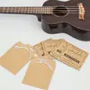 Cuerdas de ukelele hechas de nailon, accesorios de cuerdas universales de 21/23/26 pulgadas, empaquetadas individualmente en papel kraft