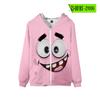 Sudadera con capucha informal con estampado periférico de Bob Esponja, nueva, de Amazon, para hombre y mujer, con cremallera y capucha