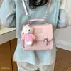 Nueva Mochila de Moda de Verano de Nicho de un Solo Hombro para Viajar con Popular Colorido Bloqueo de Color Estilo Universitario 2026