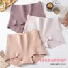 Roupa íntima de cintura alta feminina de algodão plus size para meninas cheinhas shorts boxer femininos de algodão com contração abdominal e levantamento de quadril shorts boxer