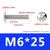 Acero Inoxidable 316 Ranura Cruzada Tm Tornillos Mecánicos de Cabeza Plana Grande Tornillos Mecánicos de Cabeza de Paraguas Grande Fabricante Mayorista M4M5M6M8