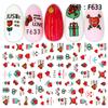 Pegatinas para Uñas de Cactus Calcomanías de Comercio Electrónico Transfronterizo Pegatinas de Hoja de Arce Pegatinas para Uñas de Cactus F604-643