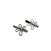 Pasador de Pelo Original de Alta Calidad Moda Estilo Coreano Floral con Pedrería, Clip Lateral de Lujo Ligero y de Gama Alta para Mujeres