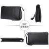 Bolsa de Mano para Hombre 2022 Bolso de Mano de Cuero Genuino Casual de Negocios Piel de Vaca Bolso para Teléfono Cuero de Primera Capa