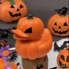 Pato calabaza de Halloween popular transfronterizo, decoración para el hogar, dormitorio, regalo, hecho de plástico, un pequeño regalo para regalar