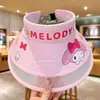 Chapéu para Meninas, Chapéu de Sol de Verão, Chapéu de Sol com Aba Larga, Chapéu de Sol Fino e Respirável com Top Aberto para Meninas, Estilo Fresco e Doce