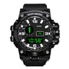 Reloj Electrónico Deportivo Multifuncional Impermeable para Hombre con Manecillas Luminosas, Caja para Exteriores, Moda Transfronteriza, Esfera Grande