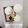 Flores Artificiales para Boda, Crisantemos de Ping Pong, Crisantemos de Bola, Flores Falsas con 3 Cabezas Grandes, Hortensias para Decoración de Salón de Bodas, Atracciones Populares de Internet