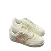 Zapatos Putian Air Force 1 "07 estilo de entrenamiento alemán unisex suela gruesa Air Force 1 pequeño gancho dorado zapatillas deportivas casuales