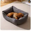Cama para Perro, Cama Cálida de Invierno para Perro, Colchoneta para Dormir de Mascota, Adecuada para Todas las Estaciones, Adecuada para Perros Grandes, Medianos y Pequeños, Cojín de Sofá para Perro Extraíble y Lavable