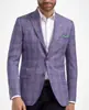 Blazer de Xadrez Masculino de Linha Única com Dois Botões Personalizado para Exportação Transfronteiriça, Blazer Casual Slim Masculino