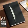 Cuaderno de Negocios A5 con Logo Personalizado, Alto Valor Estético, Estilo Sencillo, Adecuado para Notas de Oficina, Minutas de Reuniones y Diario
