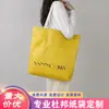 Sacolas de papel DuPont personalizadas com logo impresso, forro impermeável, bolsa tote vintage, feitas sob medida para exposições, sacola de compras publicitária, sacola ecológica