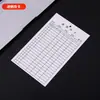 Tarjeta de Identificación de Flujo de Fábrica, Tarjeta de Flujo de Proceso del Taller, Tarjeta de Material, Tarjeta de Recepción y Entrega de Materiales Entrantes y Salientes