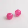 Pulsera de Acrílico con Cuentas Redondas de Agujero Grande Estilo Chino de Dos Tonos Imitación Jade Pulsera Flor para Zapatos Cubo de Cuentas Ropa DIY Accesorios de Joyería