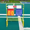 Placar de Jogo de Basquete para Jardim de Infância Suporte de Chão para Placar de Futebol Flip-over Vôlei Tênis de Mesa Esportes ao Ar Livre Pontos