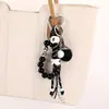 Colgante de Cuerda Trenzada Dopamina Estilo Coreano con Acabado de Alta Gama, Colgante de Teléfono Raqueta de Ping Pong, Accesorio para Bolso, Pequeño Regalo