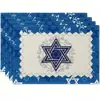 Temu Amazon Mantel Individual Impreso Transfronterizo Fiesta Navideña Decoración de Mesa Mantel Antideslizante Aislamiento Térmico Mantel de Mesa