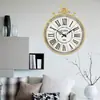 Relógio de Parede Retrô Americano Criativo Sala de Estar Sala de Jantar Relógio de Pendurar Relógio Simples Decoração de Parede do Quarto Relógio de Quartzo de Pendurar